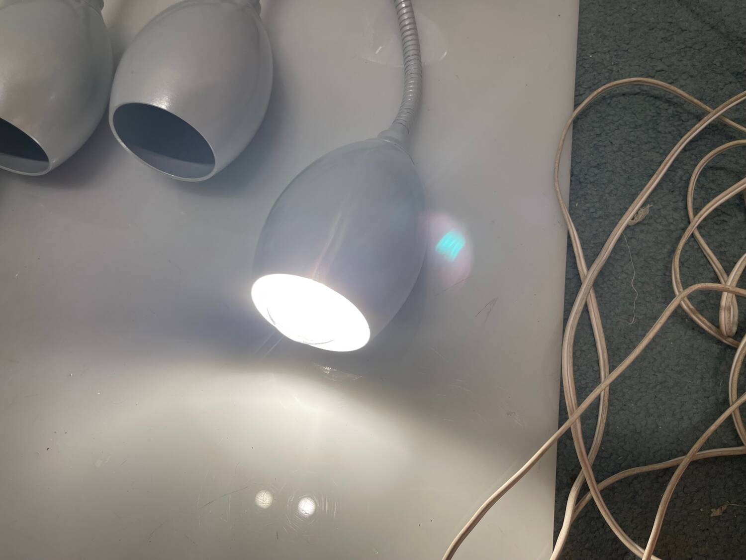 Set of 7 Zonca Adjustable Metal Wall lights