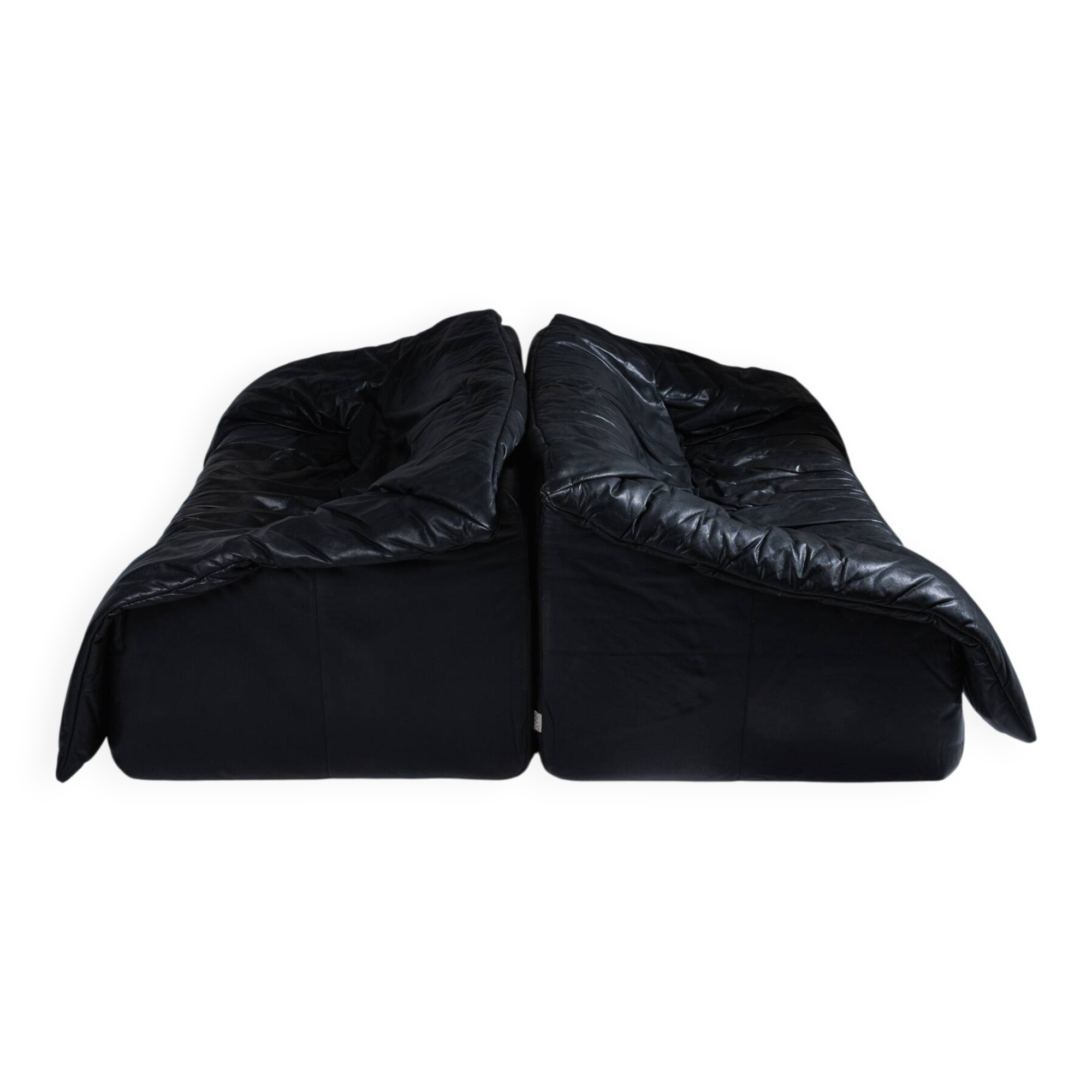 Pair of Flou Flou sofas, Donato D'Urbino & Paolo Lomazzi