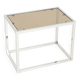 Coffee or Side Table in Chroom & Smoked Glass by Belgo Chrom, Belgium,1970s