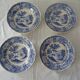 4 plates earthenware 453112 villeroy & boch burgenland blue