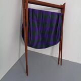 Danish Foldable Teak Magazine Rack, 1960s