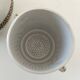 Art Deco filter coffee maker in Limoges porcelain by Balleroy Frères