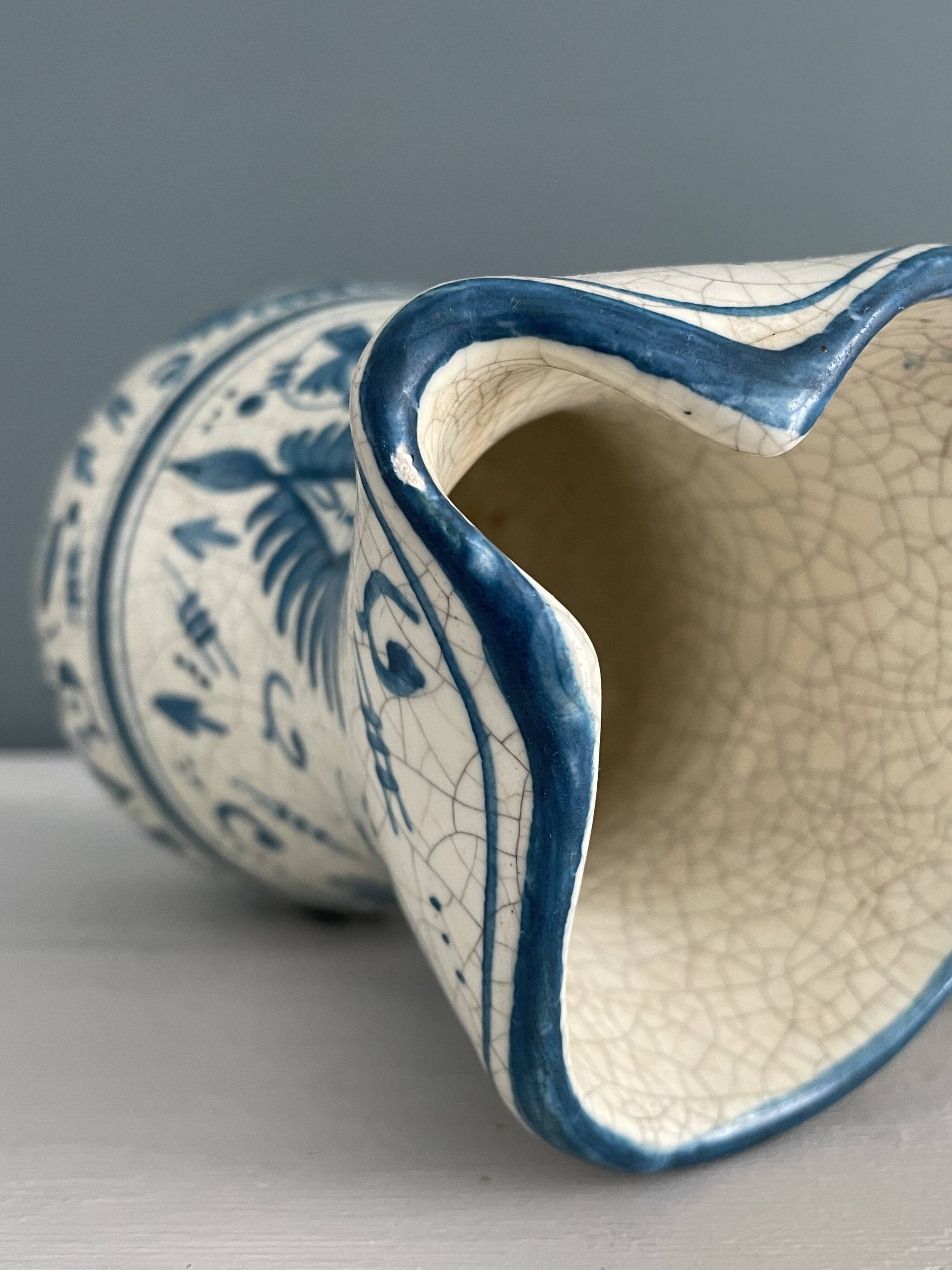 Sangria pitcher, Benlloch ceramic, Manises, 1960