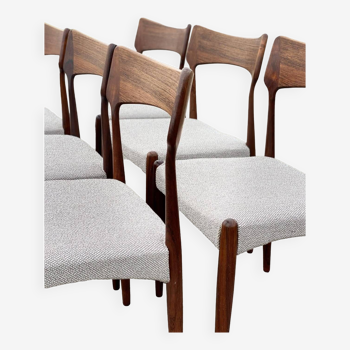 Set of 6 Bernhard Pedersen chairs