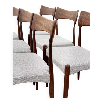 Set of 6 Bernhard Pedersen chairs
