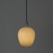 Danish vintage Pompei pendant lamp by Jo Hammerborg Fog og Morup Holmegaard