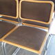 Lot 4 cesca chairs by Marcel Breuer