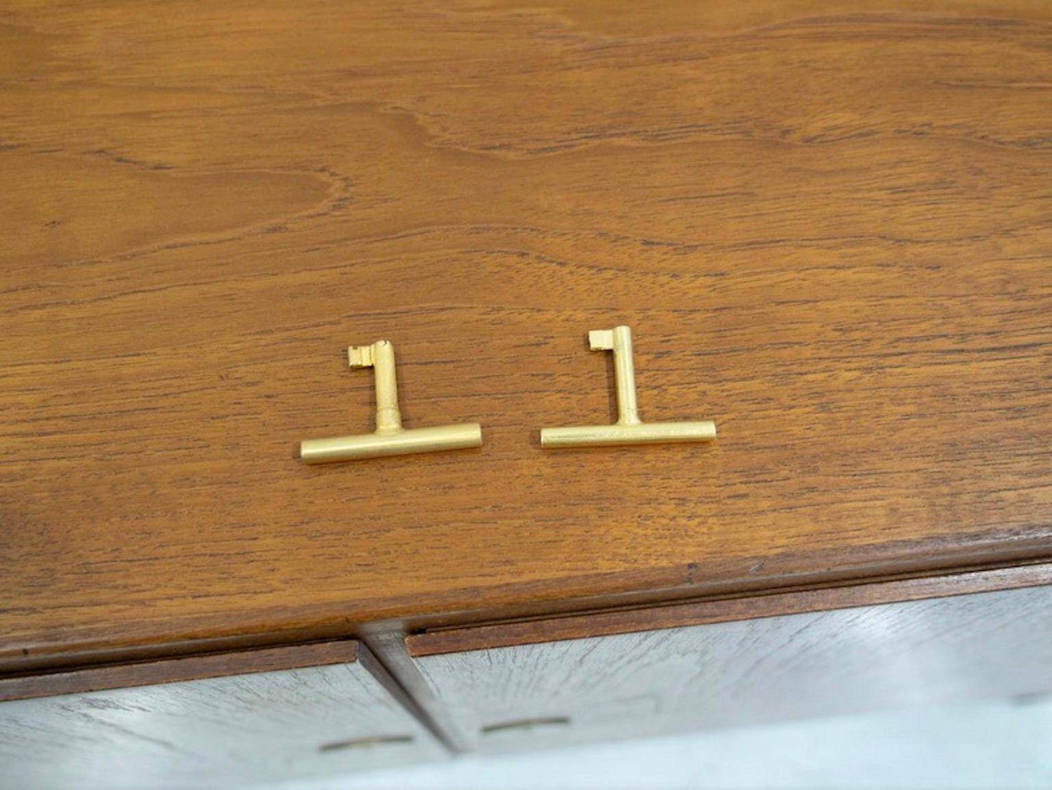 Mid-century teak wardrobe Model 232 by Børge Mogensen