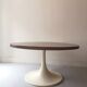Tulip solid wood coffee table, 1970