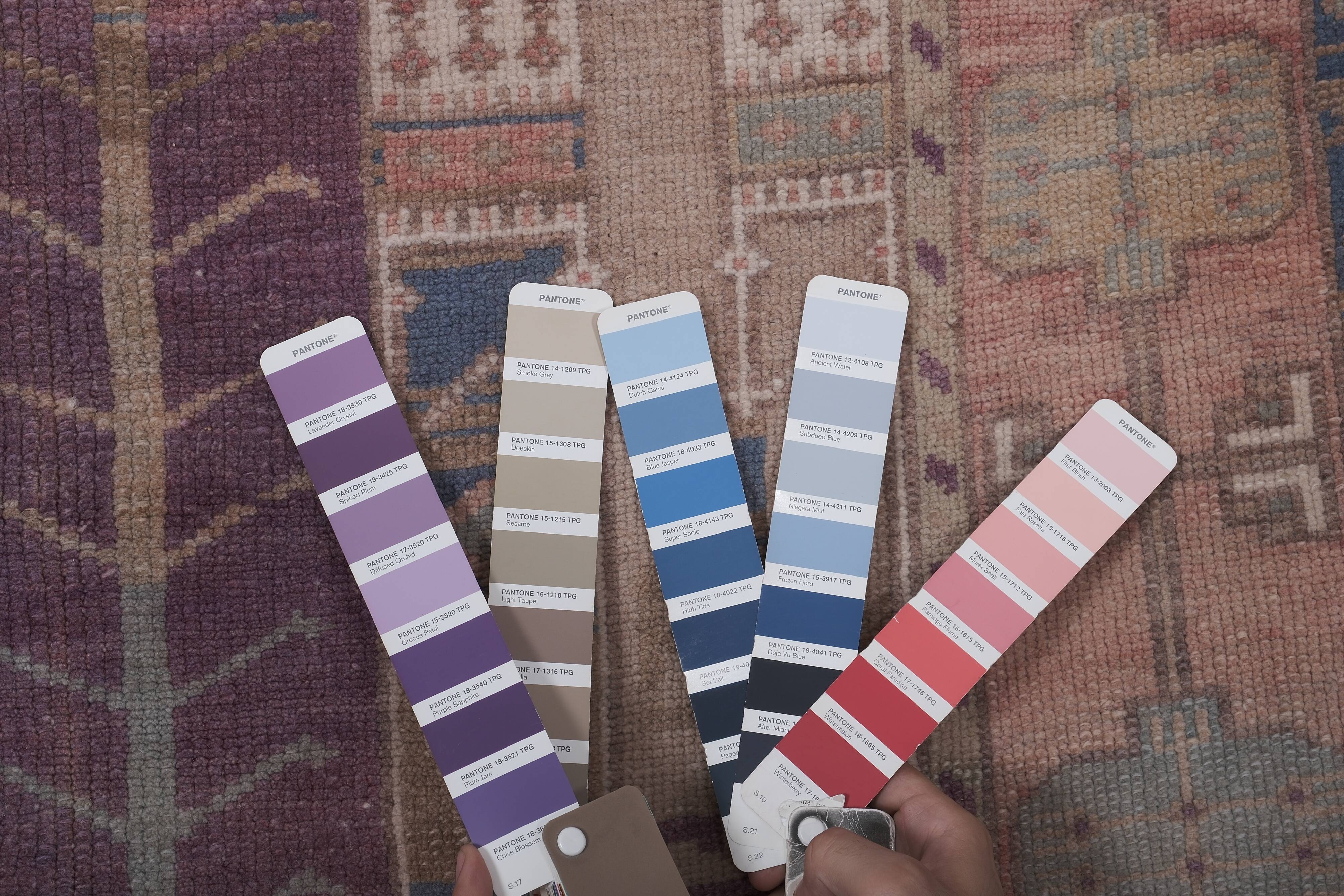 Vintage Turkish Oushak Handwoven Rug 125x198 cm