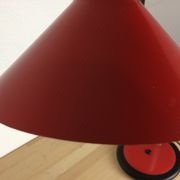 Lampe de bureau articulée Aluminor grand modèle, rouge