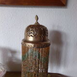 Bedside lamp bronze and brass