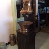 Old complete copper fountain