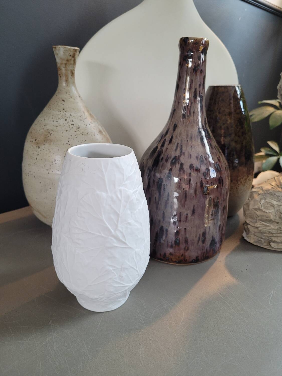 H&C Selb Bavaria Germany Heinrich Biscuit Vase