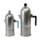 Two coffee maker Alessi, La cupola, Aldo Rossi design