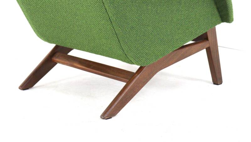 mid century teak Armchair 'Breda' | - fully restored + new upholstery
