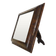 Very large Psyche Mirror in walnut wood. Orthodox bible mirror. 19th century. 53X63 cm - 20.86X24