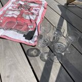 Set of 5 glasses