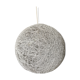 White rattan hanging lamp