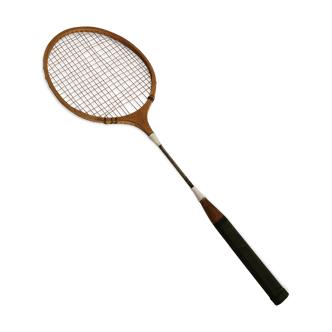 Raquette de tennis début 20e en bois