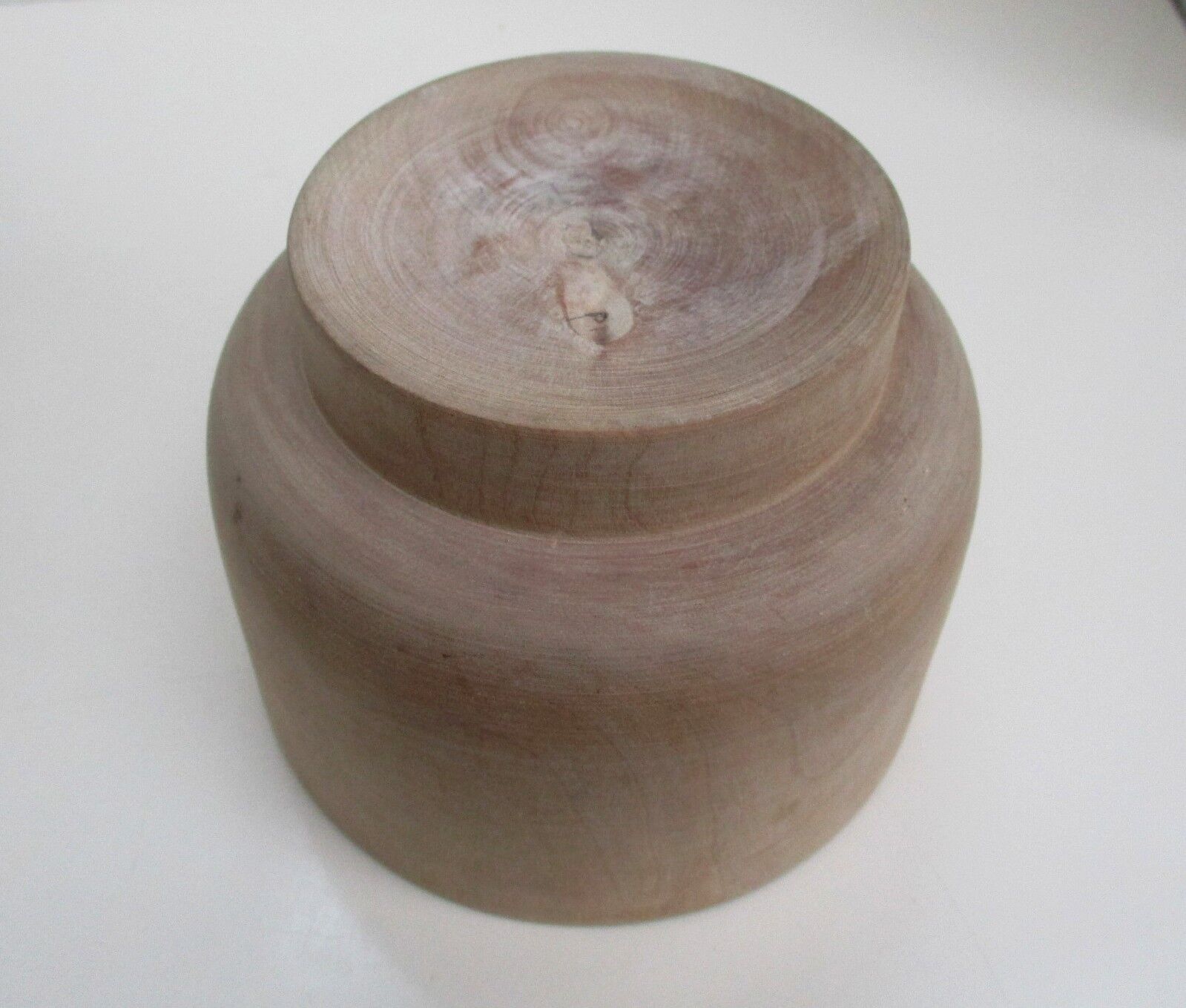 Turned wooden bowl – mortar