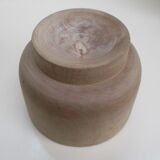 Turned wooden bowl – mortar