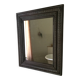 Antique patinated wood mirror