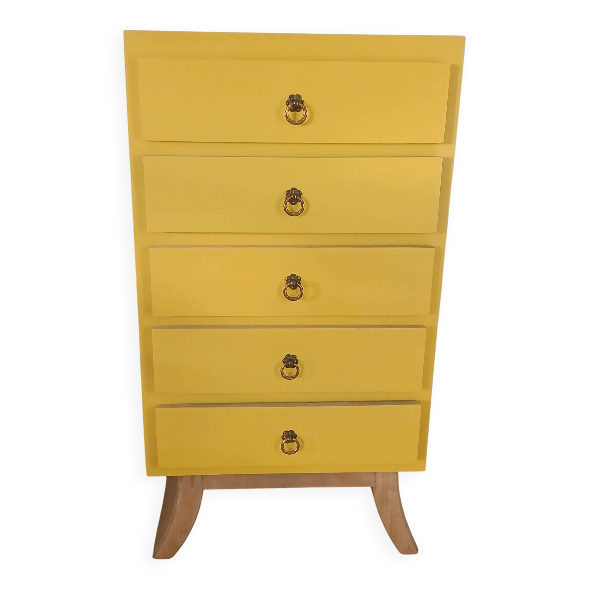 Chiffonnier 5 tiroirs vintage