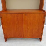 Wooden bookcase, 1960s, set of 2