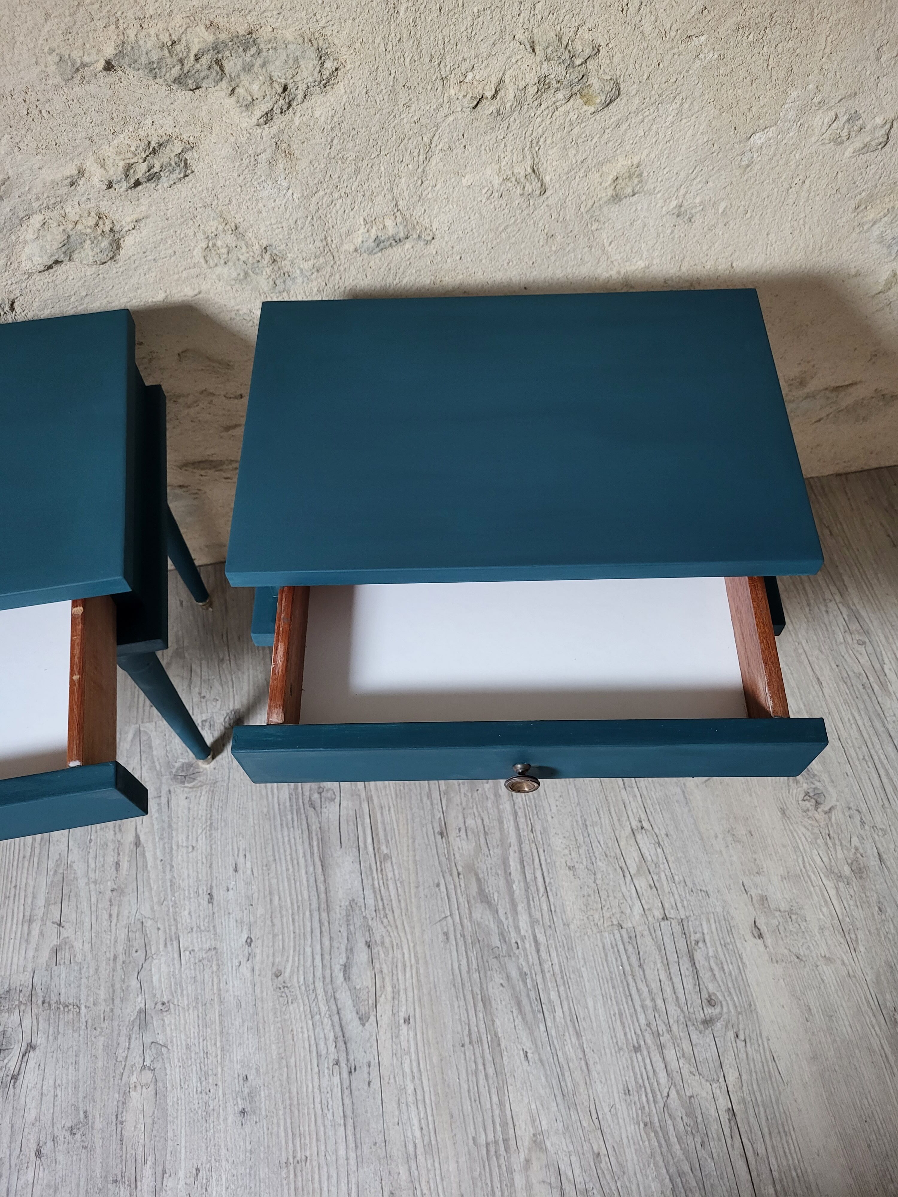 Vintage bedside tables