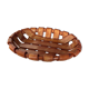 Italian woven ceramic fruit bowl, 1960