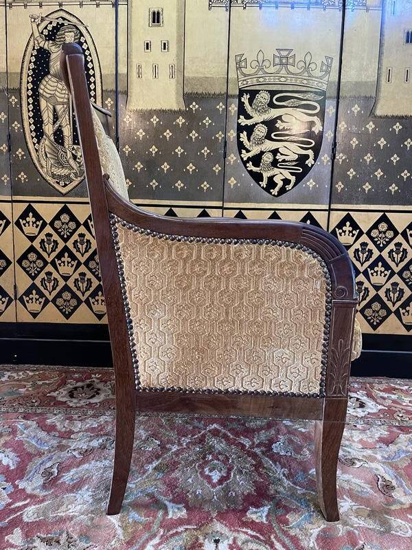 Armchair - Empire period shepherdess