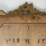 Antique Gilded Mercury Wall Mirror Napoleon III 71x57cm