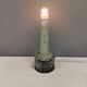 Danish table lamp in ceramic with a beautiful mint green glaze.