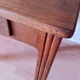 Art Deco desk or side table from the 1930s, vintage, solid wood