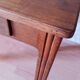 Art Deco desk or side table from the 1930s, vintage, solid wood