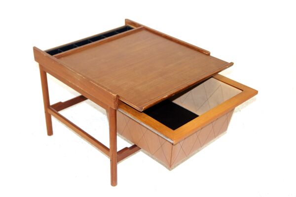 Travailleuse en teck, Suède, 1960