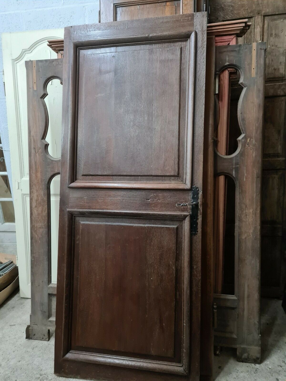 Oak communication door