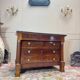Mahogany commode from the empire period 19th century