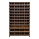 Antique workshop furniture in solid fir with numerous compartments.