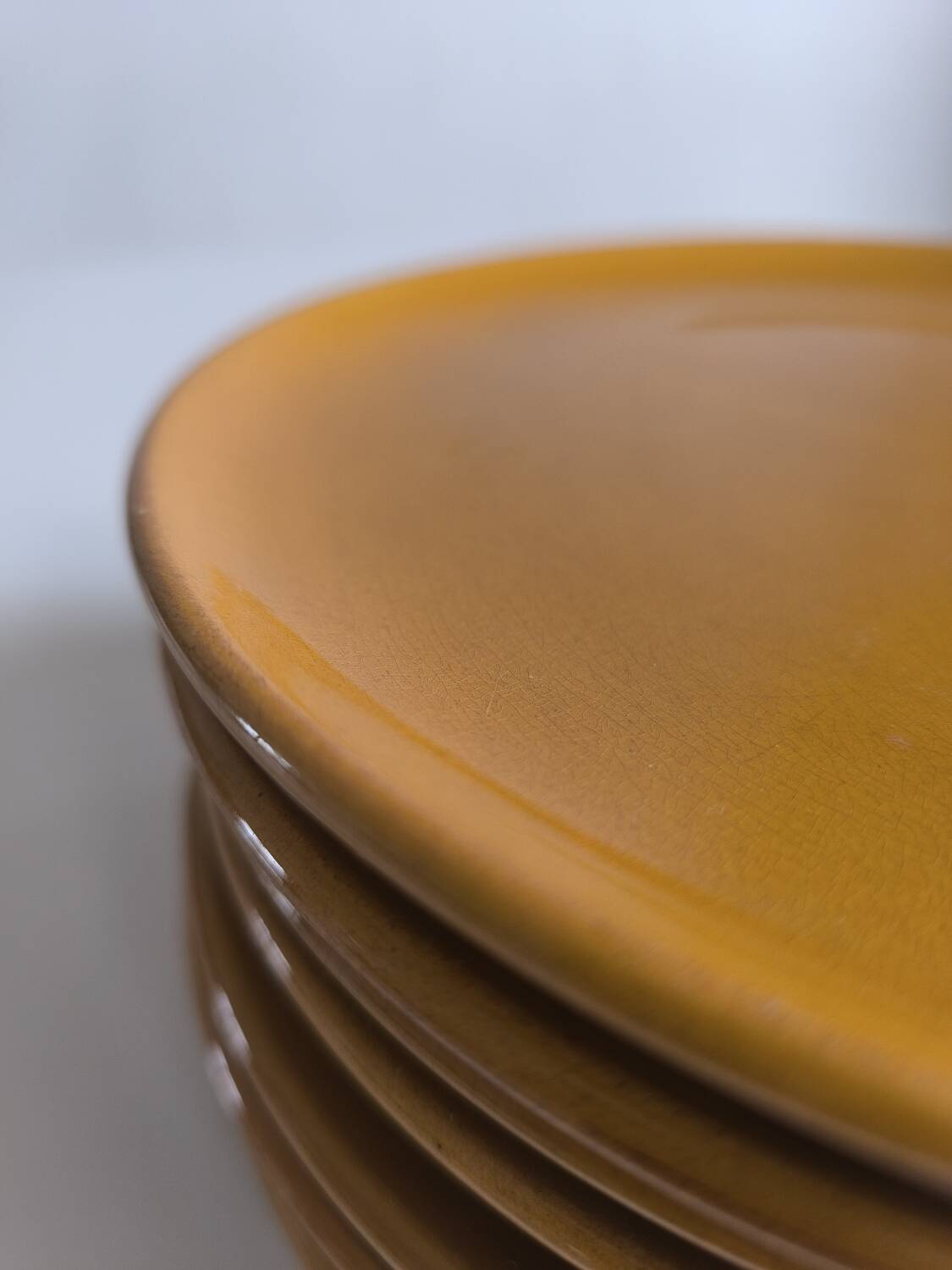 Set of 8 ceramic plates from Vallauris