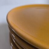 Set of 8 ceramic plates from Vallauris