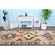 Vintage Turkish hand-knotted runner 112x358