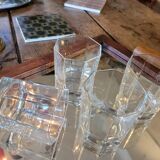 4 octime whiskey glasses