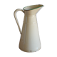 Broc émaillé crème vintage