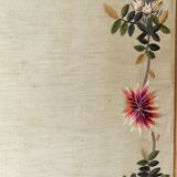 Important Set of Three Indochinese Silk Embroidered Tapestries