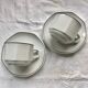Set of Sarreguemines breakfast cups