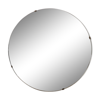 Miroir rond ancien 70cm