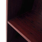 Bibliothèque en palissandre, design danois, années 1970, fabriquée par Hjørnebo