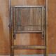 Suite de six chaises pliantes steamer en chêne anglais circa 1900-1920
